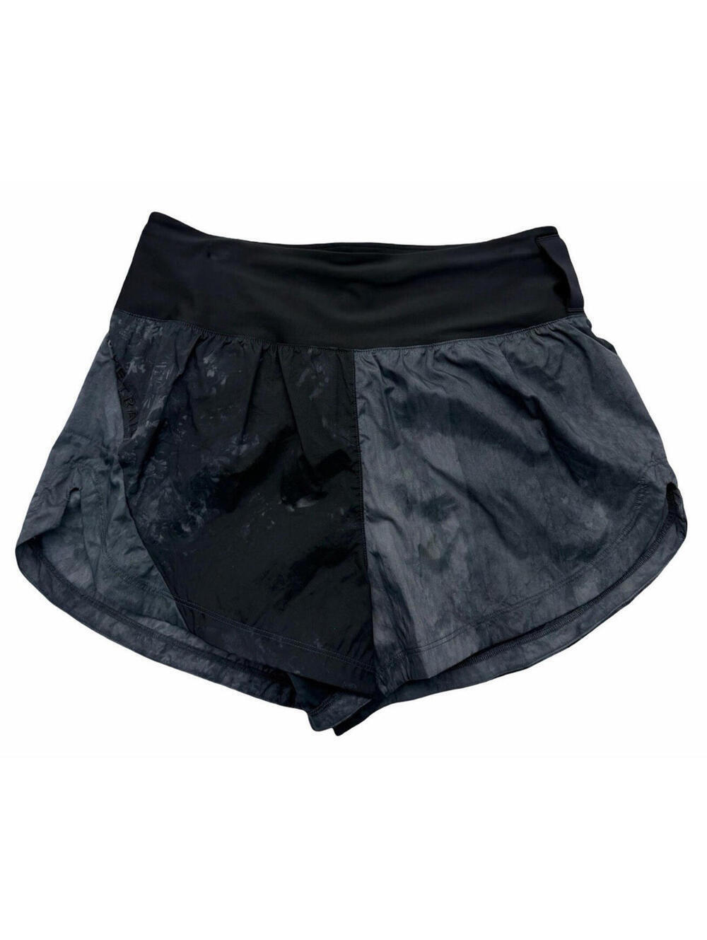 Nike Trail Women's Repel Mid-Rise 3" Running Shorts Black Grey Size S